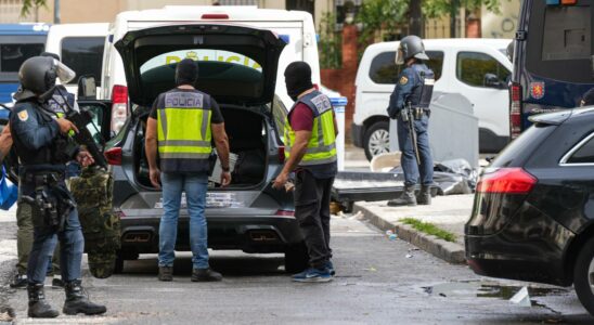 plus de 70 agents et 7 arrestations