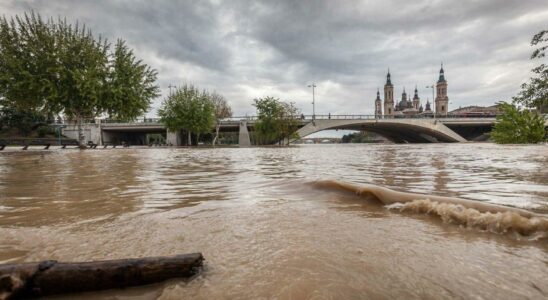 Aragon active le Plan Inondation en phase dalerte en cas