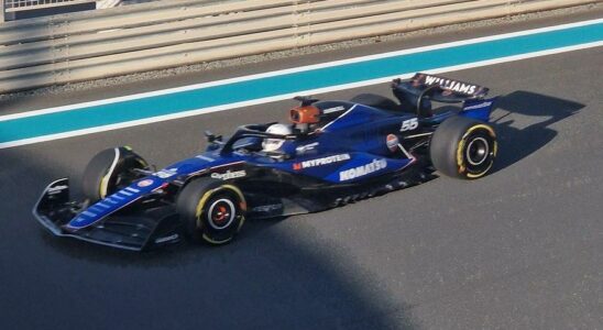 Carlos Sainz fait ses debuts avec Williams