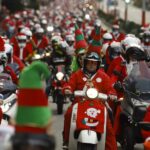 Des milliers de Papanoeles a moto ont parcouru les rues