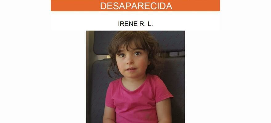 FILLE DISPARUE Irene est recherchee elle a 5