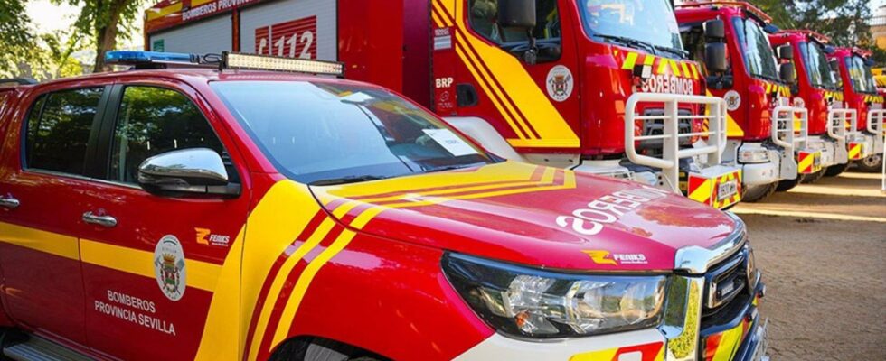 Ils evacuent un jeune homme de 22 ans touche par