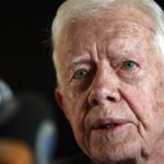 Jimmy Carter ancien president americain et prix Nobel de la