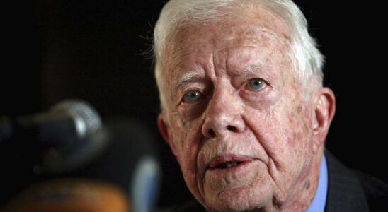 Jimmy Carter ancien president americain et prix Nobel de la