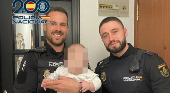 La Police Nationale sauve la vie dun bebe de six