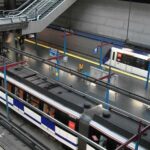 La circulation de la ligne 6 du metro entre Alto