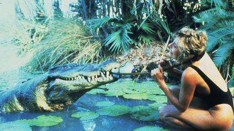 La star emblematique de Crocodile Dundee Burt le croco