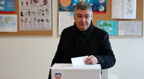 Le president croate Zoran Milanovic est reelu a la majorite