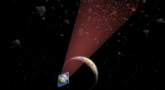 Le telescope Webb decouvre des asteroides caches entre Mars et