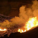 Le volcan Kilauea entre en eruption a Hawai avec des