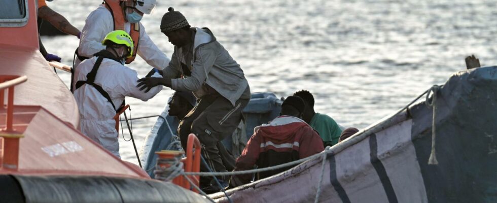 Les 700 personnes arrivant aux iles Canaries en 48 heures