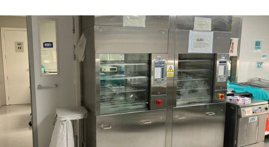 Lhopital Royo Villanova de Saragosse renouvelle son equipement de sterilisation