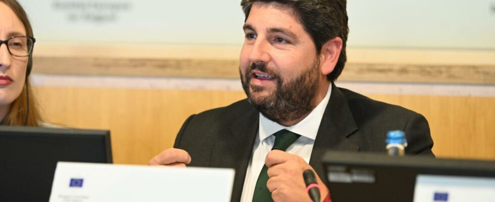 Lopez Miras transferera a Bruxelles les propositions des regions pour