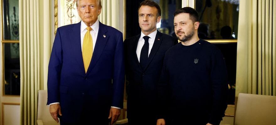 Macron evoque un jour historique lorsquil a reuni Trump et