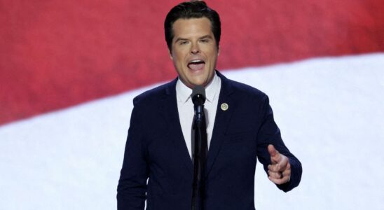 Matt Gaetz lancien candidat de Trump au poste de procureur