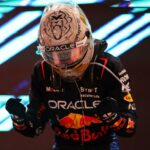 Max Verstappen continue de celebrer son titre de champion du