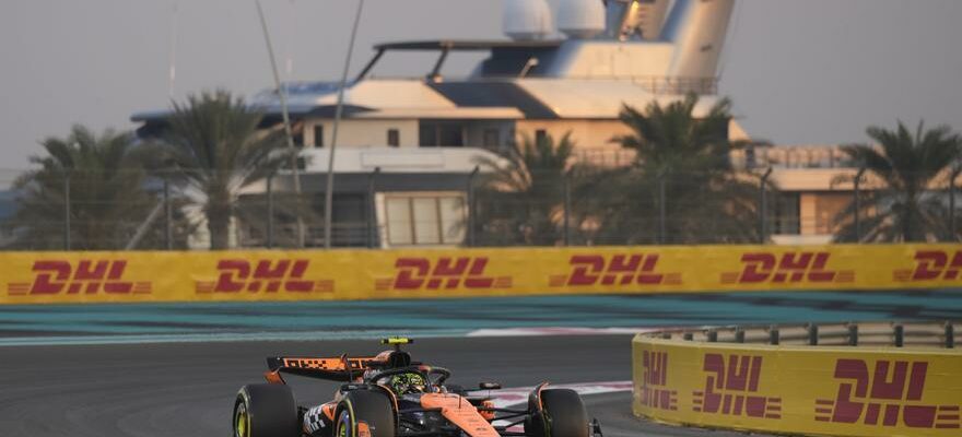 Norris et McLaren dominent vendredi a Abu Dhabi