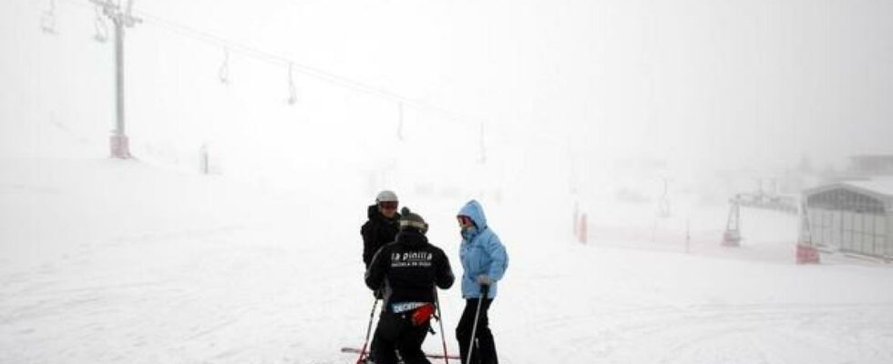 Quatre travailleurs de la station de ski de La Pinilla