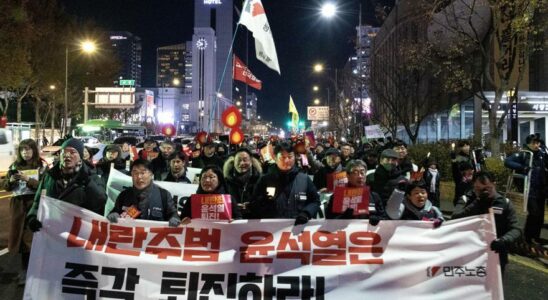 Seoul est un immense et bruyant terrain de protestation contre