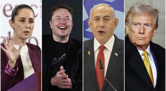 Sheinbaum Musk Netanyahu et Trump parmi les candidats pour le