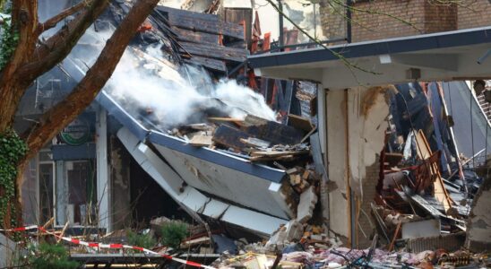 Trois personnes arretees pour lexplosion qui a provoque leffondrement dun