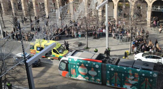 Un homme est blesse dans un nouvel accident de tramway