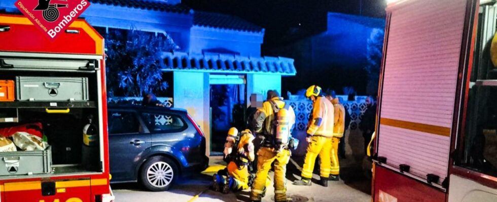 Un octogenaire meurt lorsque sa maison a Algorfa Alicante prend