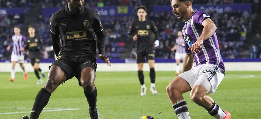 Valladolid remporte trois points en or et fait couler Valence