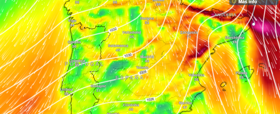 changement de temps et augmentation de linstabilite sur la peninsule