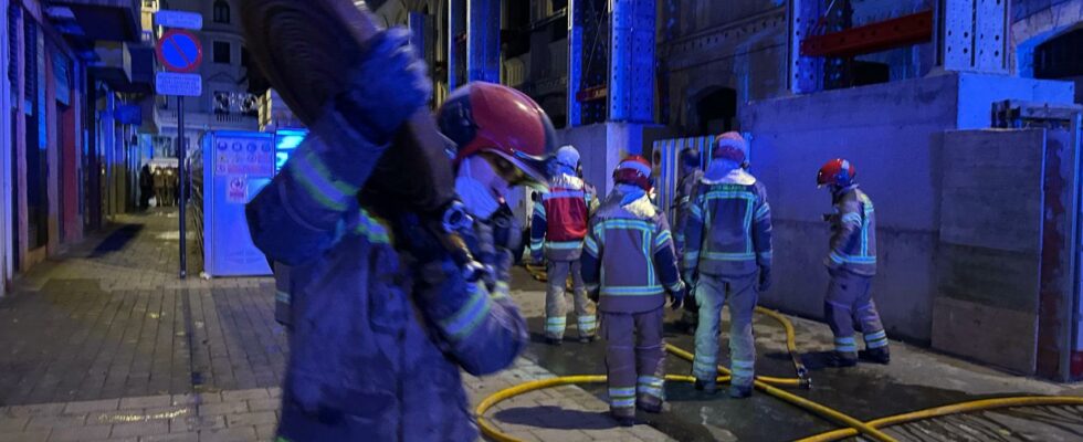 incendie dans les travaux de restauration du Theatre Lope de