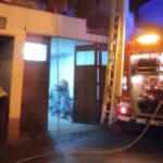 10 personnes expulsees a Alcampell Huesca a cause dun incendie