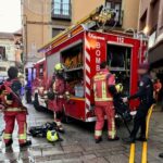 Alerte au centre de Leon apres lincendie dun restaurant repute