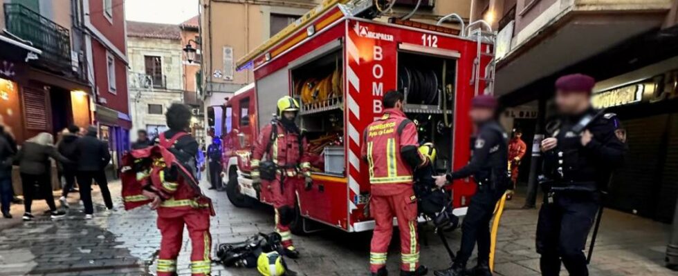 Alerte au centre de Leon apres lincendie dun restaurant repute