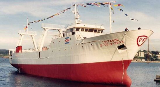 Arretez le capitaine dun poisson de peche de Galice pour