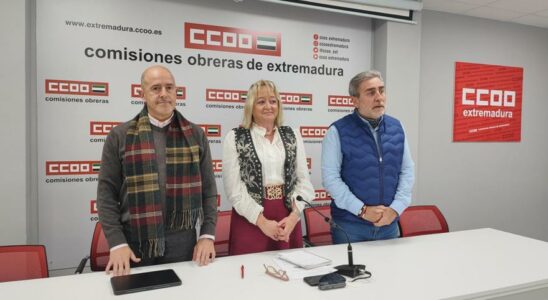 CCOO Estremadure 2025 CCOO exige la reduction de la