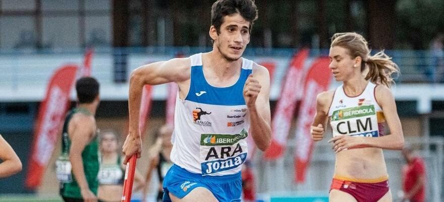 Cesar Larrosa Un athlete de 27 ans a la