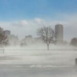 Cest Enzo la grande tempete de neige aux Etats Unis qui