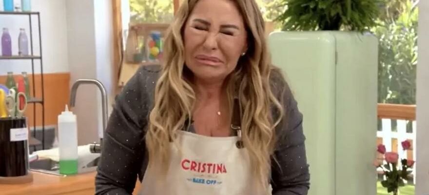 Cristina Tarrega subit un terrible accident dans Bake Off qui