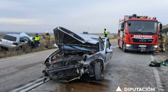 Deux personnes blessees dans un accident de la route apres