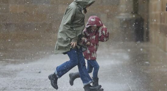 Effets de la tempete Herminia dans le nord de lEspagne