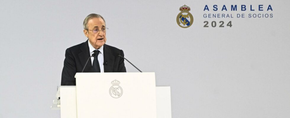 Florentino Perez est reelu president du Real Madrid et effectuera