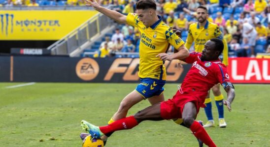 Getafe gagne a lexterieur contre Las Palmas au moment ou