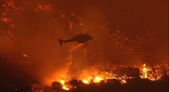 INCENDIE DE LOS ANGELES Des images aeriennes choquantes des