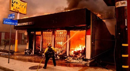 INCENDIES A LOS ANGELES Cest le coup de