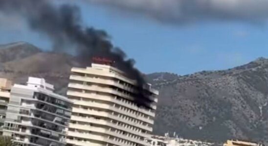 Ils ont eteint un incendie dans un hotel du Paseo