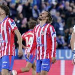 LAtletico de Madrid succombe face a Leganes perd la sequence