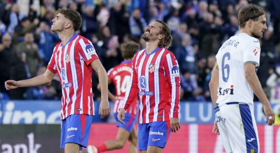 LAtletico de Madrid succombe face a Leganes perd la sequence