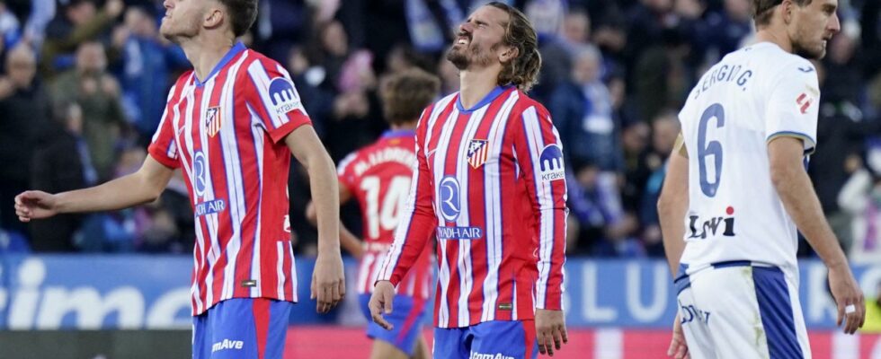 LAtletico de Madrid succombe face a Leganes perd la sequence