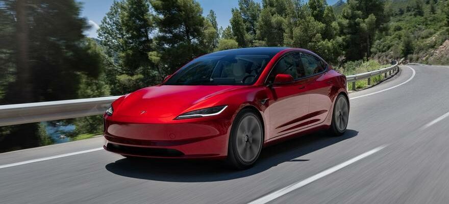 La Tesla Model 3 a ete le vehicule electrique le