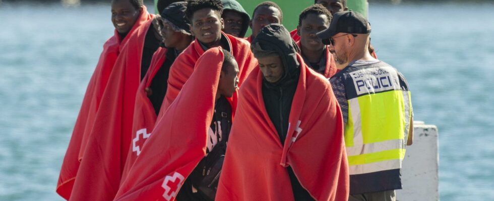 La crise aux iles Canaries est dans larrivee pas dans